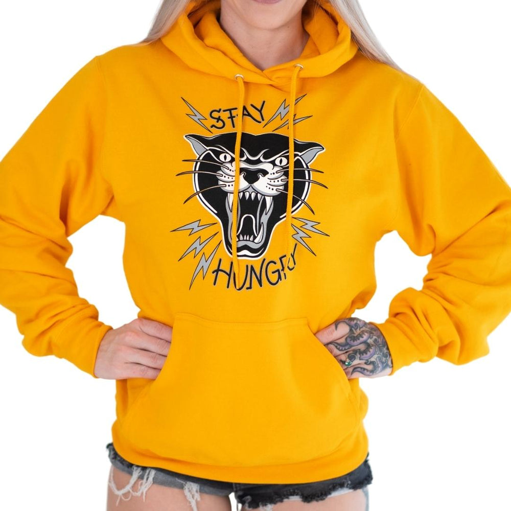 STAY HUNGRY Hoodie - Gold